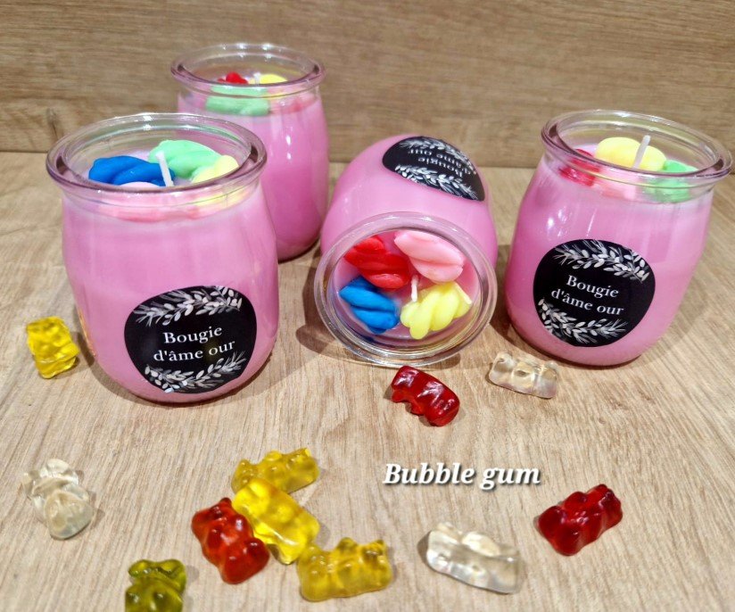 Bougie Bubble gum