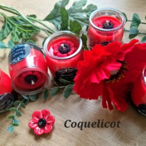 Bougie parfumée Coquelicot