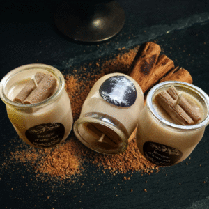 Bougie parfumée à la Cannelle