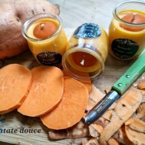 Bougie artisanale à la Patate Douce